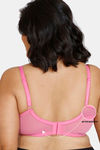 Zivame True Curv Single Layered Non Wired 3/4th Coverage Super Support Bra - Ibis Rose — thumbnail 2
